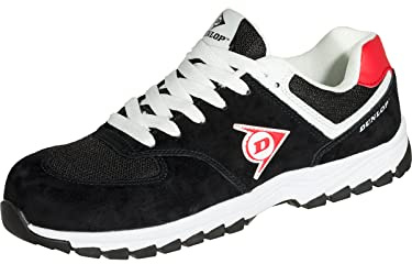 Dunlop DL0201039-42 S3 metallfri flygpil linje säkerhetssko, kol, storlek 42