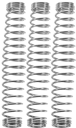 Milisten Replacement Pruner Springs 3-Pack Stainless Steel Garden Shear Springs for Hand Pruners and Pruning Shears Flexible Durable Replacement Spring for Efficient Pruning