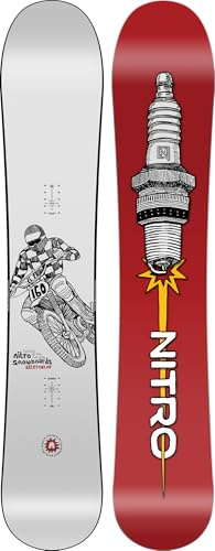 Nitro Tabla de Snowboard para Hombre Alternaturor BRD´25, Allmountainboard, Directional, True Camber, All-Terrain, Mid-Wide hasta Wide, dependiendo de la Longitud