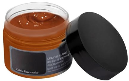 Zuasdvnk Cirage pour chaussures en cuir Crème, Recoloration et polissage des cires naturelles, Crème réparatrice pour meubles, canapés, sièges auto, veste et chaussures