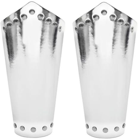 Zgehnao Handgelenkschoner, zum Schnüren, Armschienen, Armschutz, Cosplay, Party, Kostüm, Rollenspiel, Armstulpen, Foto-Armbekleidung, 1 Paar, See dimensional drawing
