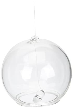 BESPORTBLE Japanische Glas-windglocke Outdoor-Windspiel Mit Hänger Transparentes Windspiel-Ornament Für Garten-Dekoration