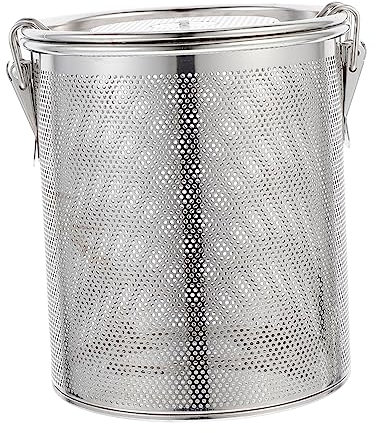 CONGARTENO Panier Filtrant En Acier Inoxydable 14cm Pour Épices Passoire à Assaisonnement Anti-chute Filtre à Épices Pratique Cuisine Ustensile De Cuisson Polyvalent