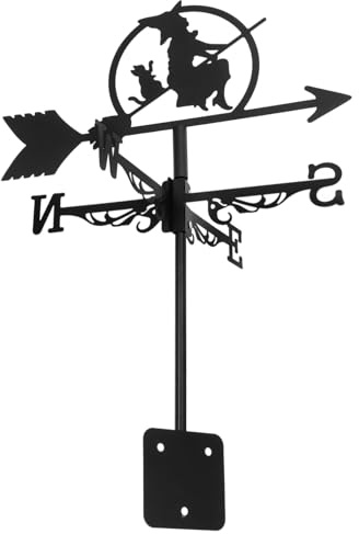 UPKOCH Girouette Métallique Décorative pour Jardin Enseigne Directionnelle avec Design de et Chat pour Décoration Extérieure et Durable