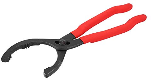 Fyearfly Pince à filtre à huile de 30,5 cm, outil de démontage facile, pince de réparation automobile abordable, clé polyvalente pour filtre à graisse