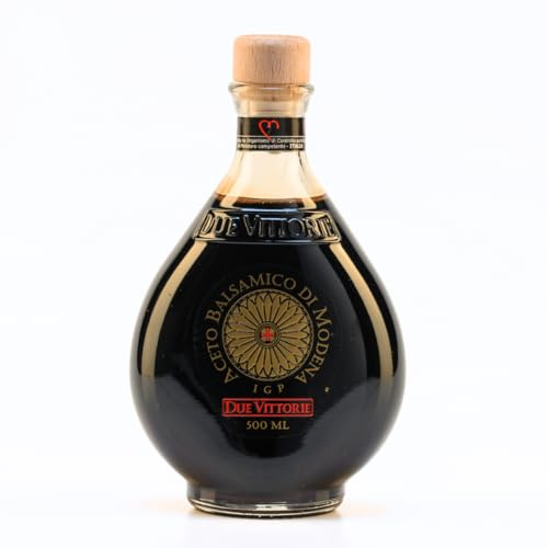 Due Vittorie - Aceto Balsamico di Modena IGP Selezione Oro – Bottiglia 500ml (1, 500 ml)