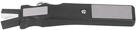 Jenivaint Molinillo de Cuchillas para Patines de Hielo, Piedra de Afilar de Esmeril, Afilador de Cuchillas para Patines, 71 G, Herramienta Portátil para Afilar Bordes para Patinaje Artístico de
