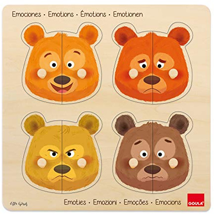 Goula 54008 Puzzle aus Karton, Mehrfarbig, one Size