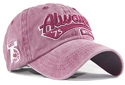 CheChury Retro Vintage Basecap New York Unisex Baumwolle Kappe Distressed Washed Verstellbar Outdoor Freizeit Hut Stickerei Cap Herren Baseballkappe Frauen