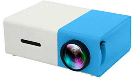 Mini Proiettore LED Portatile, Home Cinema HD 1080P con PC Laptop USB/SD/AV/HDMI per Videogiochi Home Entertainment,2