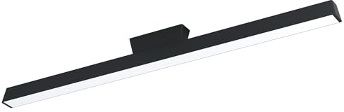 EGLO connect.z Smart-Home LED Deckenleuchte Simolaris-Z, Deckenlampe | ZigBee, App und Sprachsteuerung Alexa, Lichtfarbe einstellbar (warmweiß-kaltweiß), RGB, dimmbar, L 122 cm