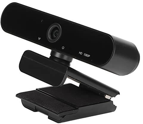 Full HD 1080P 30FPS Webbkamera, USB -Webbkamera med Mikrofon, Widescreen Videosamtal och Inspelning Av Webbkamera för Onlinekonferens, Streaming