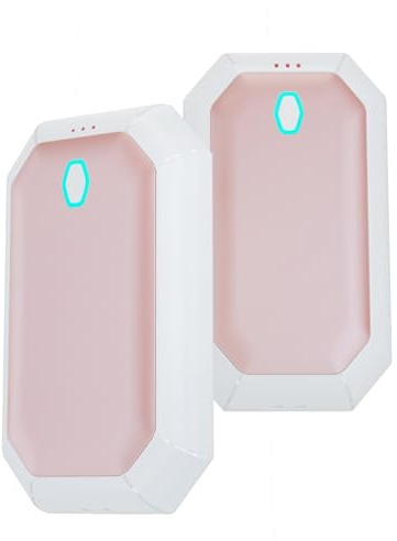 ITSHINY Chauffe-mains électrique, chauffe-mains rechargeables, 2 paquets, mini chauffe-mains réutilisables, USB portable, avec 3 niveaux de chaleur, pour raynauds, extérieur, camping, grands cadeaux