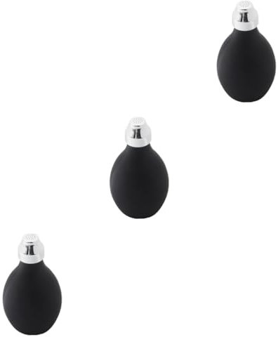 FRCOLOR 3stücke Tragbare Sprühflasche Für Haarpuder Silikon-pulverbläser Für Trockenshampoo Friseurbedarf Leicht Langlebig Gleichmäßige Pulververteilung Für Haarstyling Im Salon
