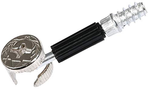 FOCCTS 50 Pezzi Connettore Eccentrico Esterno Viti Per Bulloneria per Mobili Viti di Fissaggio Set Bulloni Tasselli di Fissaggio Vite Di Montaggio Eccentrica Fissaggio Mobili per Pannelli Di Mobili