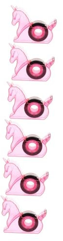 STOBOK 6stücke Cartoon Klebeband Für Schreibtisch Kawaii Tape Dispenser Für Büro Schule Und Multifunktionale Und Praktische Bürobedarf