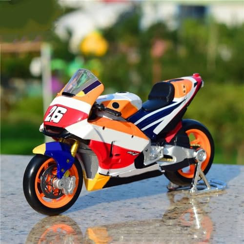 MPODYTSF Maßstabgetreues Modell 1/18 Motorrad Metall Modell Sammlung Simulation Diecasts Geschenke Für H-ONDA Für Repsol Team RC213V #26 2018