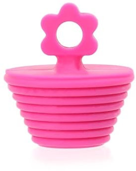 Silikon-Abflussstopfen für Badewannen, universeller Badewannenstöpsel für Dusche, Badewanne, Waschbecken, Ersatz-Badezimmer-Zubehör (lila, 2 Stück)