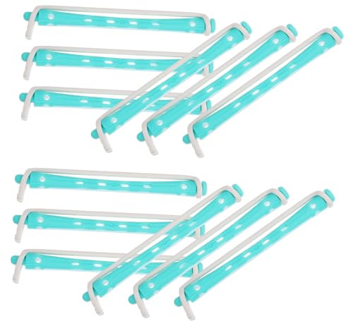 GANAZONO Barres De Permanente Pour Cheveux Femme 12 Pièces Résistantes Légères Et Pratiques Pour Boucler Cheveux Courts à Domicile