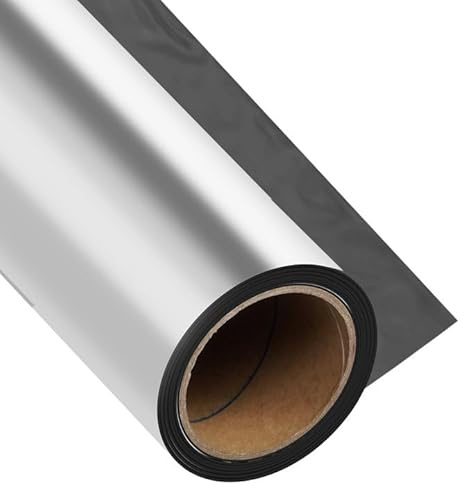 Dachfolie, dachfolie selbstklebend, 5m² KSK Dachbahn für Gartenhaus & Carport – UV Beständig & Wasserdicht – 1,2 mm Stark – 1 x 5 m–Silber