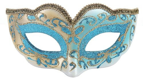Generisch Maskerade Venezianische Maske Damen Herren Karneval Dekorationen Venezianische Elegant Masken Abendkleid Tanz Balle Party Augenmaske für Frauen Männer Partymaske