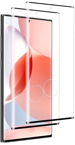 Carantee für Panzerglas für Samsung Galaxy S23 Ultra Schutzfolie, 2 Stück 9H Härte Displayschutz, HD Klar Blasenfrei Schutzglas, Touchgenauigkeit Stoßfest, Bruchsicher Kratzfest für Alltag