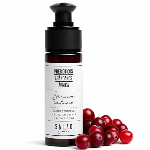 SALAD CODE Sérum Íntimo Hidratante Vulvar 30 ml – Crema Hidratante Vaginal Mujer con Ácido Hialurónico Natural – Calma Picor y Sequedad – Mejora Elasticidad y Confort - 99% ingredientes naturales