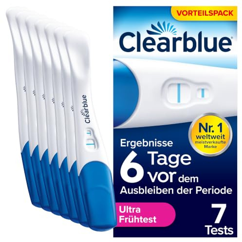 Clearblue Schwangerschaftstest Frühtest, Ultra Früh, 7 pregnancy tests