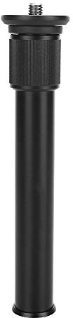VBESTLIFE 30CM Kamera Verlängerungsstange, Aluminiumlegierung Einstellbare Verlängerungsstange 19cm-30cm Teleskopstange mit 3/8 Zoll Schraubenloch für Kameras, Stative und Stabilisatoren