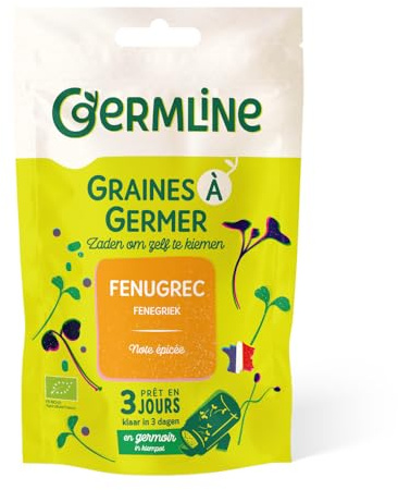 Epicerie salée Germ'line - Graines à germer fenugrec origine France 150g - unité