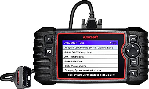 Icarsoft OBD II iCarsoft MB V3.0 Profi Universelles Diagnosegerät für Mercedes/Sprinter/Smart