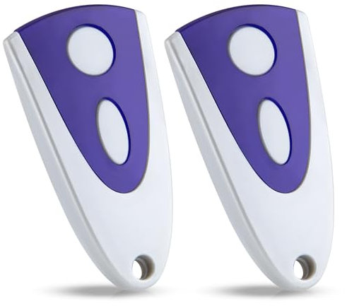 pepape Garage Door Opener Remote Control Replacement for Novoferm Novotron 502 MAX43-2 512 MIX43-2 504 MAX43-4, 2 Pack