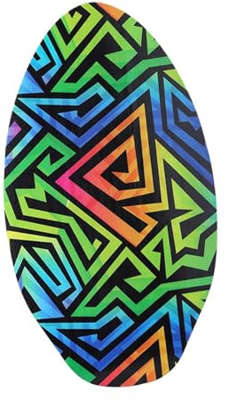 Ronyme Skimboard für Kinder, kleine Kinder, Surfbrett, Wassersport, Jungen und Mädchen, Sandboard, Anfänger, gutes Reibungs-Skimboard aus Holz, b