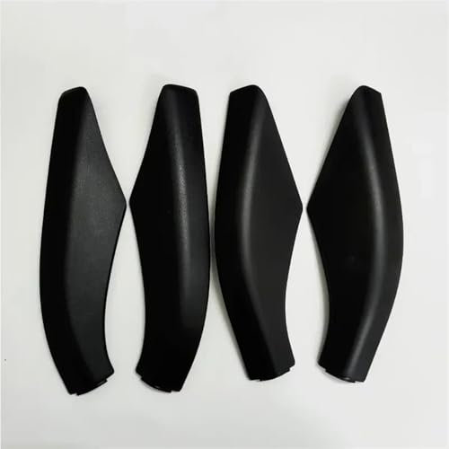 DZSYINGLONGSM Dachgepäckträger & -Boxen Schwarze ABS Dachgepäckträger Schienenende Schutzabdeckungsschale Passend Für Land Für Rover Für Freelander 2 2006-2014 Auto Dachträger