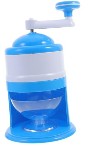 SHOWERORO Manual Ice Crusher Tool Home Ice Machine Hand Operated for Summer Drinks Desserts