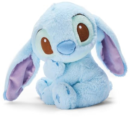 Disney Store Official - Lilo & Stitch - Stitch - Kuscheltier - 30 cm/12 - Niedlicher Blauer Plüsch-Alien - Ab der Geburt geeignet - Ab 0 Jahren