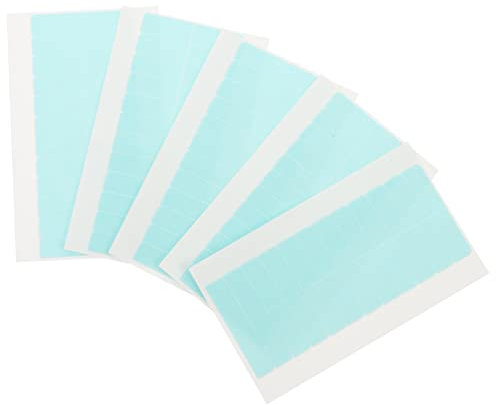 LOLIPPYY 5blätter Doppelseitige Klebebänder Für Haarverlängerungen Unsichtbare Haarschonende Tape-strips Für Lace-wigs Und Toupet Für Natürliches Erscheinungsbild