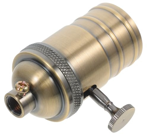 Tofficu Douille De Lampe Vintage E26/e27 En Aluminium, Culot D'ampoule à Vis En Bronze Vert, Douille D'éclairage Suspendre Et Plafonnier, Remplacement Pratique Pour Intérieur, Lot Unique