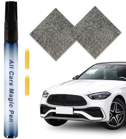 Caelura All Cars Magic Pen mit 2 Nano Sparkle Tuch, Kratzer Entferner Auto Stift, Autolack Reparatur Set, Schnelltrocknende Lösung für Kratzer, Lackschäden und Politur