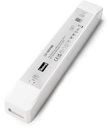 illuburg Transformador LED 48V 150W Sin Parpadeo para Tira Lámpara LED Alimentador Fuente de Alimentación Driver
