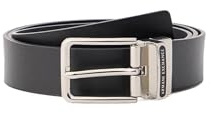 Armani Exchange CINTURA UOMO REVERSIBILE XM002660 AF22850 MC105 BLACK-BLACK