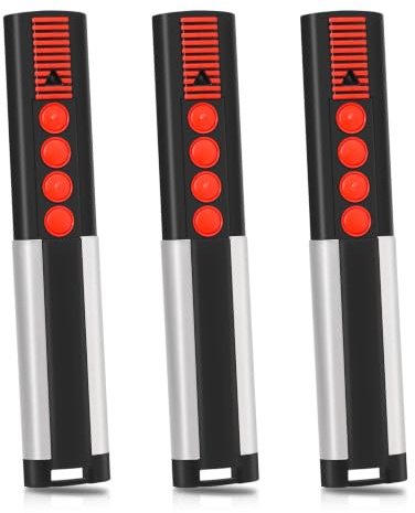 3PCS 868MHz Telecommande Portail, Telecommande Porte de Garage Compatible avec 4020 TX03-868-4, 4026 TX03-868-2, 4020V000, 4026V000, 4 Canaux