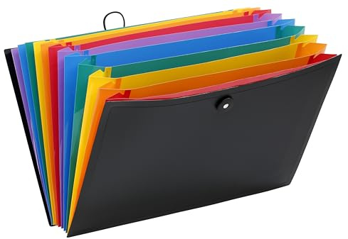 Viquel Rainbow Class formningsmapp 12 positioner av polypropylen