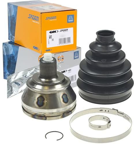 Gelenksatz Antriebswelle GKN SPIDAN u.a. passend für AUDI A6 A8 VW PHAETON | 25775 / 305969 passend für A6 A8 | 25775