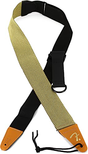 Fender® »RIGHT HEIGHT™ RAYON TWEED STRAP« Tweed Gitarrengurt mit Einhand-Funktion - Farbe: Natur