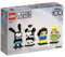 Lego BrickHeadz Disney 100th Celebration Mickey Mouse, Snow White, Tinkerbell & Oswald The Lucky Rabbit age 14 plus