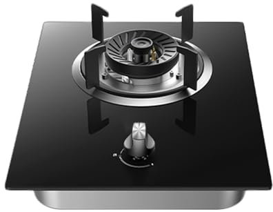 Cuisinière À Gaz Propane, Cuisinière Au Propane À Brûleur Unique, Max 17060BTU Avec Verre Trempé À Allumage Électronique Par Impulsion, Adapté Aux Cuisines D'appartements Et Plus Encore (Color : 1706