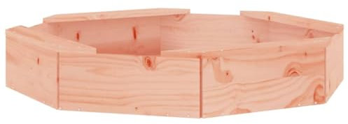 vidaXL Sabbiera con Sedute Ottagonale in Legno Massello di Douglas