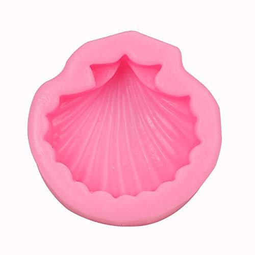 Silikonbackform 2 Stück Diy Dreidimensionale Muscheln, Muscheln, Fondant Silikonformen, Weiche Keramik Handgemachte Seifenformen