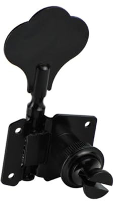 ibasenice Bass-gitarre Stimmwirbel mit Saitenknöpfen Rechts Kompatibel Saitiger Bassgitarre Mechaniken für Bass-stimmmechaniken Bassgitarren-zubehör